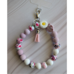 Garden Party Wristlet Keychain