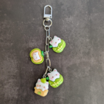Apfelgarten Charm Schlüsselanhänger 🍎🐸