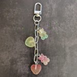 Fruity Jelly Charm Keychain