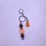Sunflower Mocha Keychain