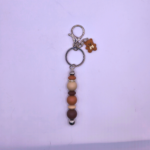 Caramel Rhinestone Keychain