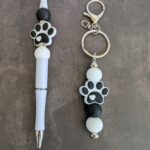 Pfoten Set — Kugelschreiber & Schlüsselanhänger