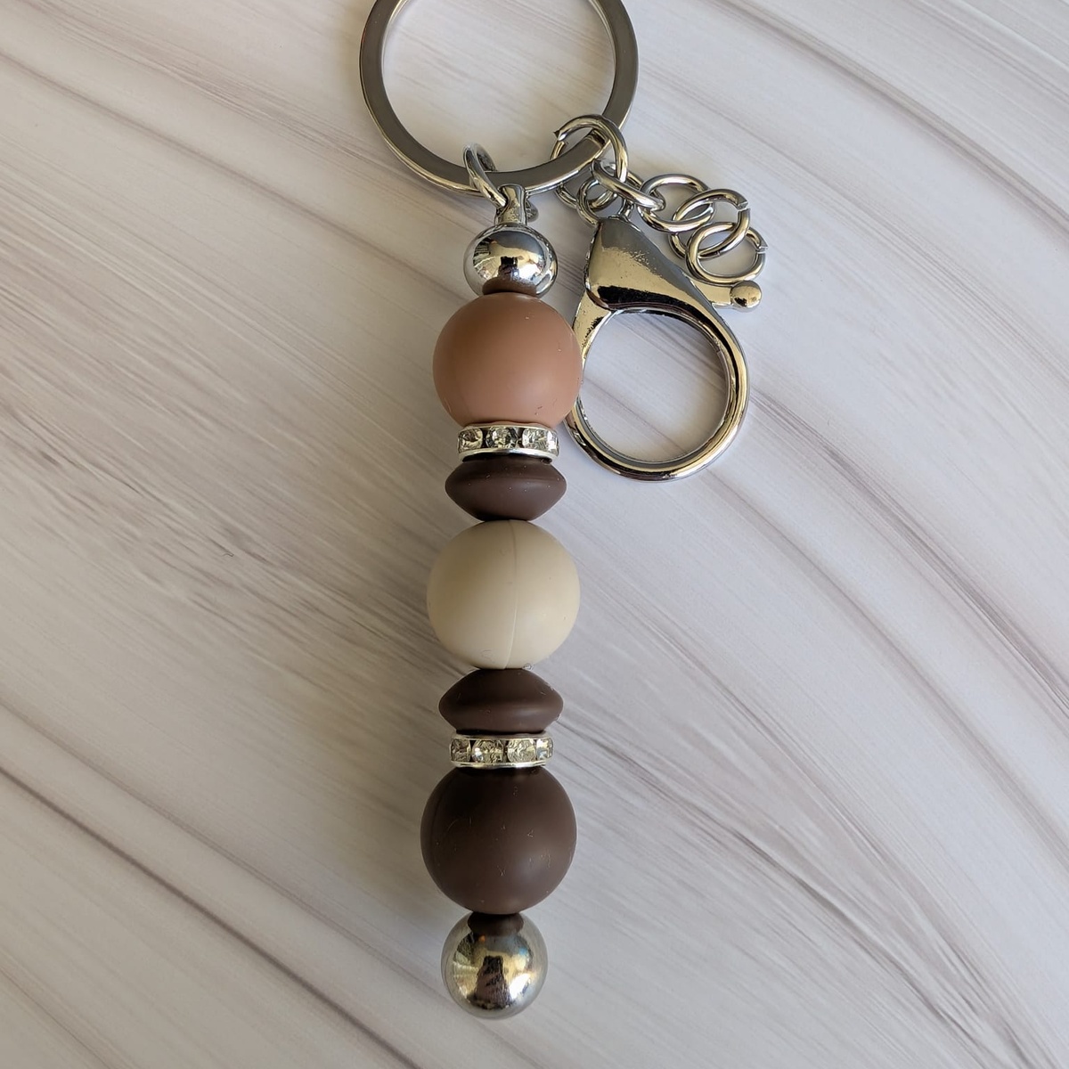 Espresso Brown Keychain