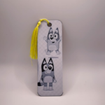 3D Druck Lesezeichen Hunde-Geschwister Gelbe Quaste 🐶💛