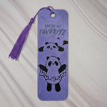 You're My Favorite Panda 3D Druck Lesezeichen 💜