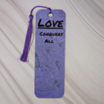Love Conquers All 3D Druck Lesezeichen 💜