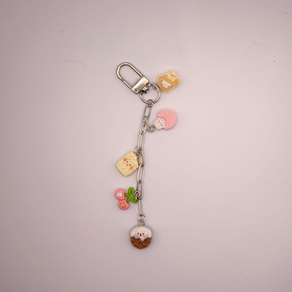 Schlüsselanhänger Polymer Clay & Charms Gemischt