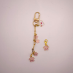Schlüsselanhänger Kirschblüten & Liebesbrief Rosa 🌸💌