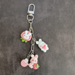 Hase Kawaii Sicherheitsnadel Brosche