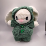 Gehäkeltes Häschen Amigurumi 🐰💚