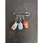 Fuchs Hase Pinguin Kawaii Brosche