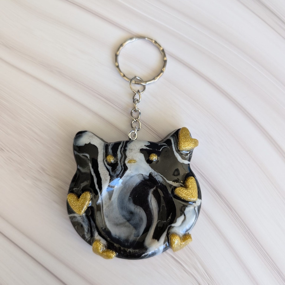 Sorgenstein Schluesselanhänger Polymer Clay