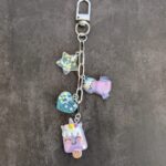 Galaxy Sweets Charm Keychain