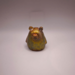 Resin Figur Bär Gold Grün Deko 🐻