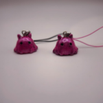 Resin Anhänger Geist Pink Kawaii 👻