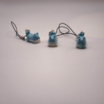 Resin Anhänger Hamster Blau Kawaii 🐹