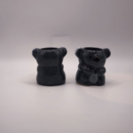 Resin Figur Koala Schwarz Glänzend Deko 🐨