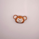 Gips Magnet Affenkopf Braun Kawaii 🐒