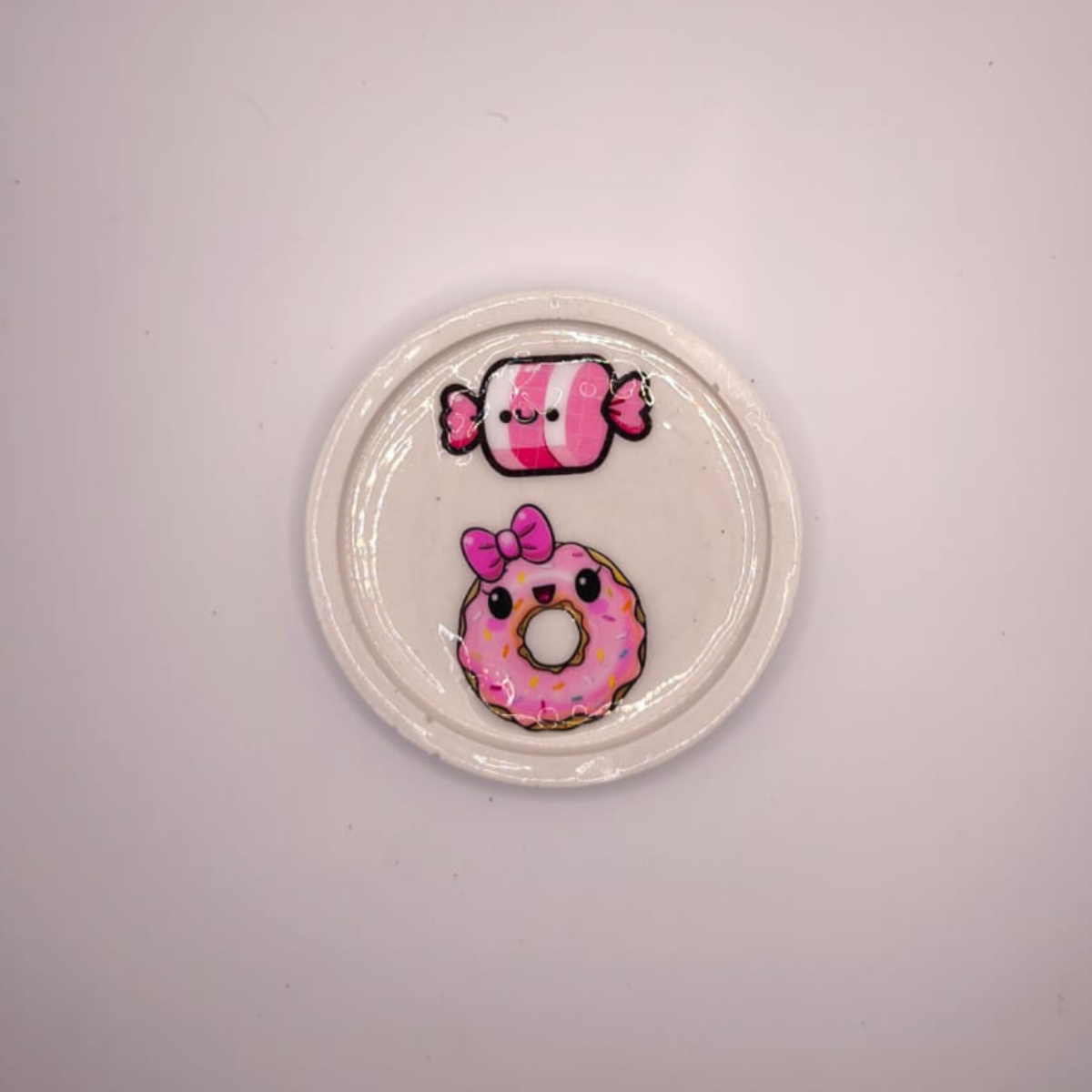 Gips Untersetzer Kawaii Süßigkeiten Bonbon Donut 🍩