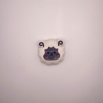 Resin Anhänger Schaf Weiß Blau Kawaii 🐑