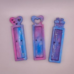 Gips Merci-Halter Herz Pink Blau