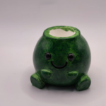 Gips Aufbewahrungsbecher Kawaii Frosch Grün