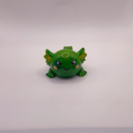 Gips Figur Axolotl Grün Deko