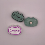 Gips Magnete Kawaii Katze 3er-Set